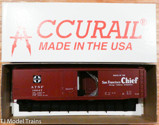 Accurail HO #8107.3 Santa Fe 50' Steel Boxcar (SAN FRANCISCO CHIEF)