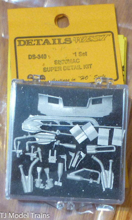 Details West HO #340  EMD SD70MAC Super Detail Kit
