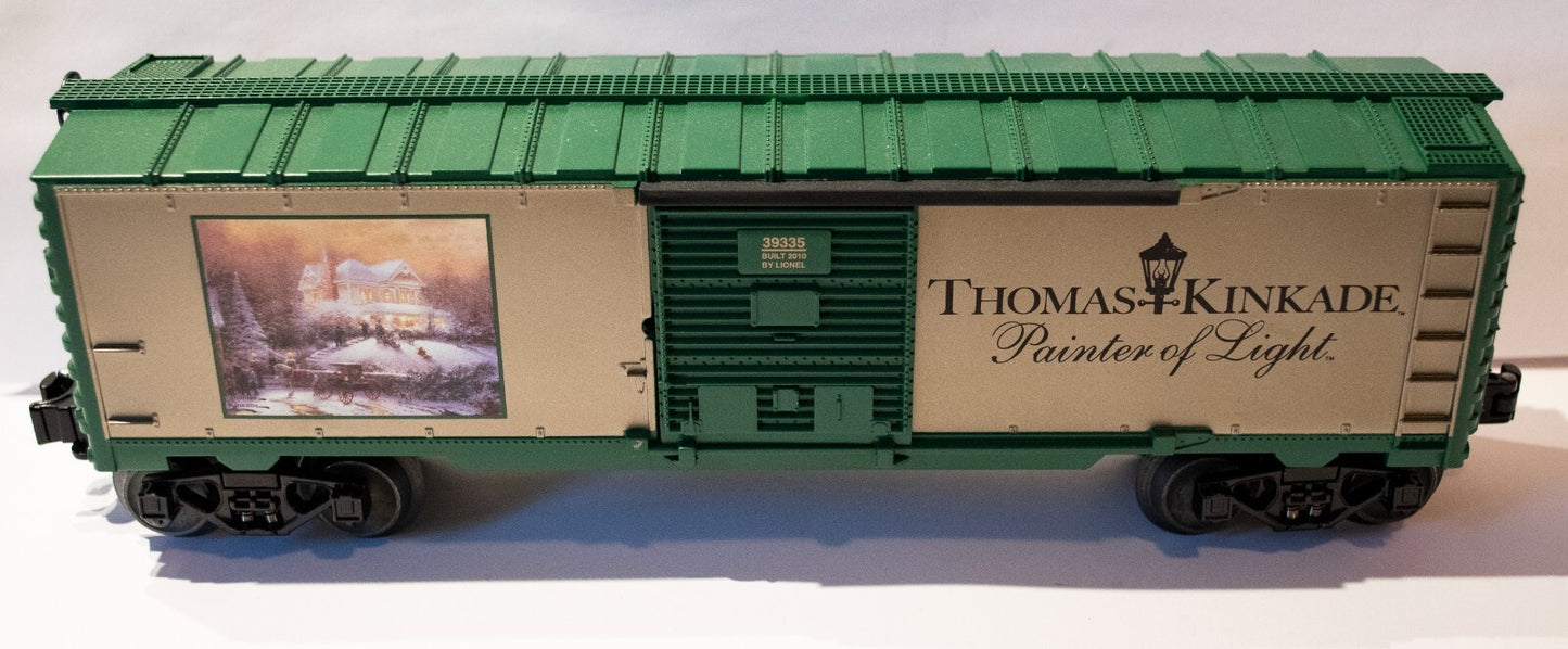 Lionel O Scale  #6-39335 THOMAS KINKADE "VICTORIAN CHRISTMAS" BOXCAR