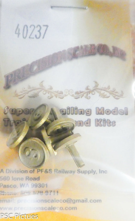 Precision Scale O #40237 Plates, Number, 6-10 + Blank (Brass Castings)