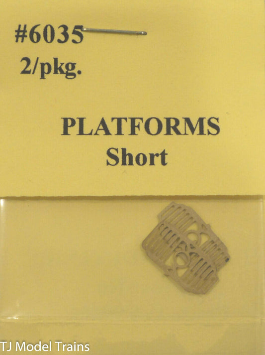 Tomar Industries #6035 Platforms Short (Brass Etched) Made in USA