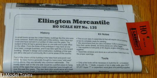 American Model Builders, Inc HO #135 Ellinton Mercantile (Laser Cut Kit)