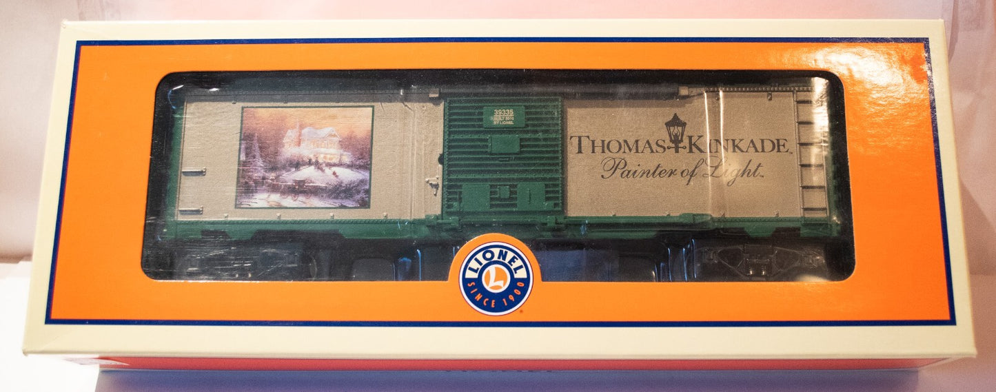 Lionel O Scale  #6-39335 THOMAS KINKADE "VICTORIAN CHRISTMAS" BOXCAR
