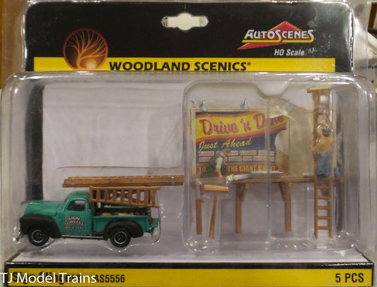 Woodland Scenics HO-Scale- AS #5556 Sign Slingers