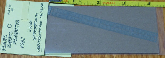 Plano Model Products N #288 E8A Intake Grill Set EMD Horizontal Style P2K Model