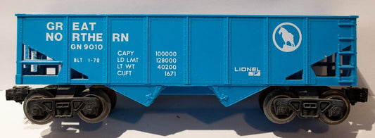 Lionel (#25 No Box) O Scale  #9010 Postwar Great Northern GN 2 Bay Hopper