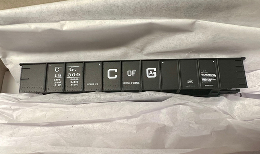 Accurail HO #81731  Central of Georgia (41' Steel Gondola #18300) Plastic Kit