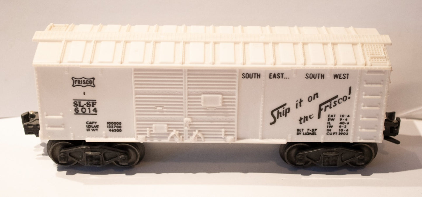 Lionel #6014 Ship It On The Frisco Box Car