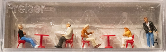 Preiser HO #10369A People Working -- Street Cafe
