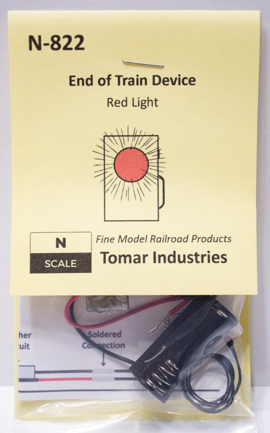 Tomar Industries #N-822 End of Train Device Red Light