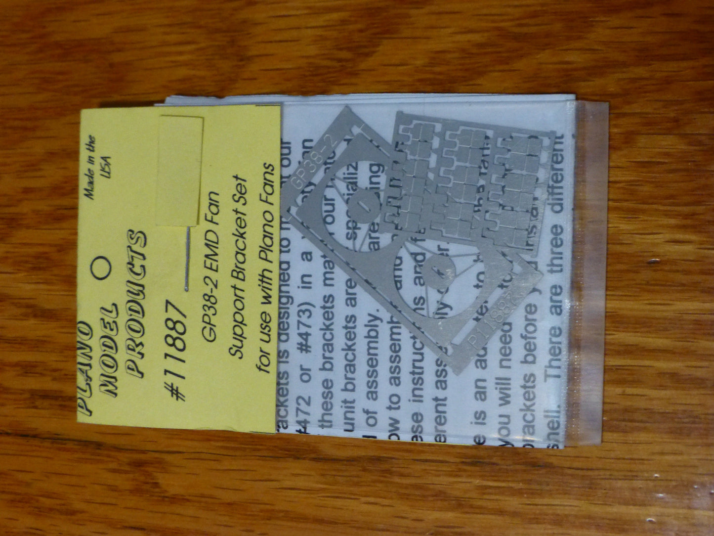 Plano Model Products HO #11887 Fan Mounting Brackets for 48" Fans - Kit  GP38-2