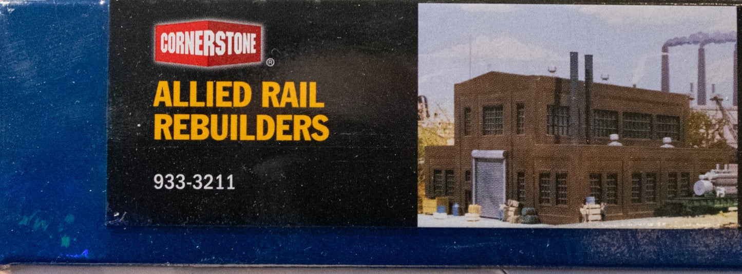 Walthers N #933-3211 Allied Rail Rebuilders -- Kit - 5-1/2 x 5-5/8 x 3-1/2" 13.7
