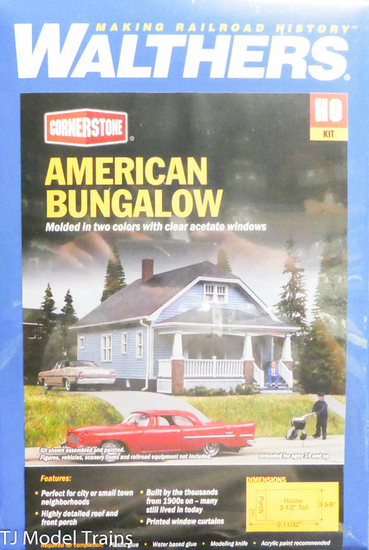 Walthers #933-3787 American Bungalow (Plastic Building Kit) NEW