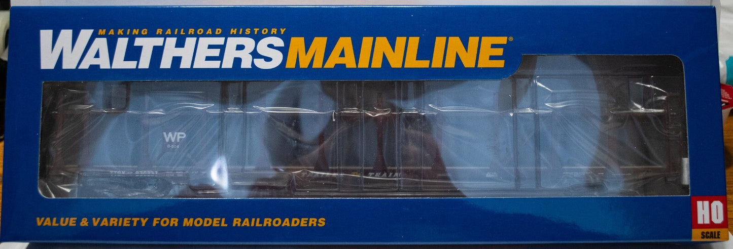 Walthers HO #910-8047 89' Flatcar w/Bi-Level Open Auto Rack - Ready to Run -- We