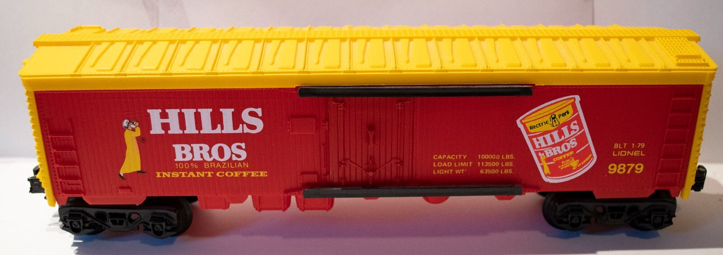 Lionel O Scale  #6-9879 Hills Brothers Reefer