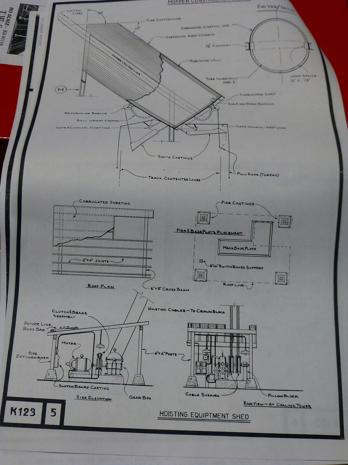 Scale Structures Ltd. #1116 T.W. Snow Coaling Tower (kit Form)