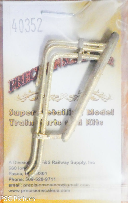 Precision Scale O #40352 Piping, Engineer's Side, Big Boy/Challenger (Brass)