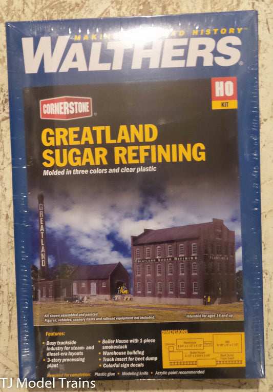 Walthers HO #933-3092 Greatland Sugar Refining -- Kit