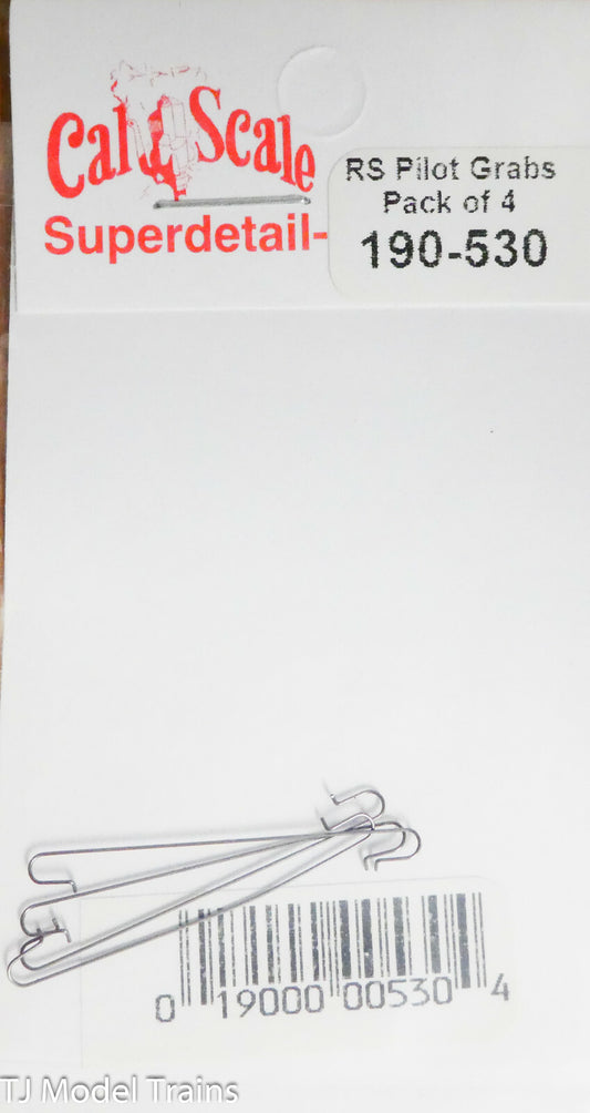 Cal-Scale HO #530 RS Pilot Grabs (Pack of 4) Metal