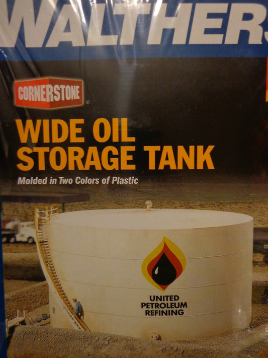 Walthers HO #933-3167 Oil Storage Tank (Wide Style) Plastic Kit