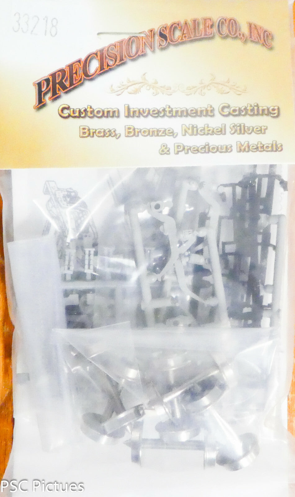 Precision Scale HO #33218 Truck kit, Pullman Heavyweight Pass Car (1 Pair)