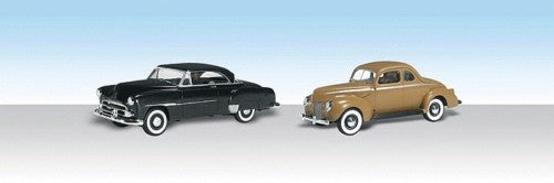 Woodland Scenics HO #5536 - AutoScenes -Cruisin' Coupes
