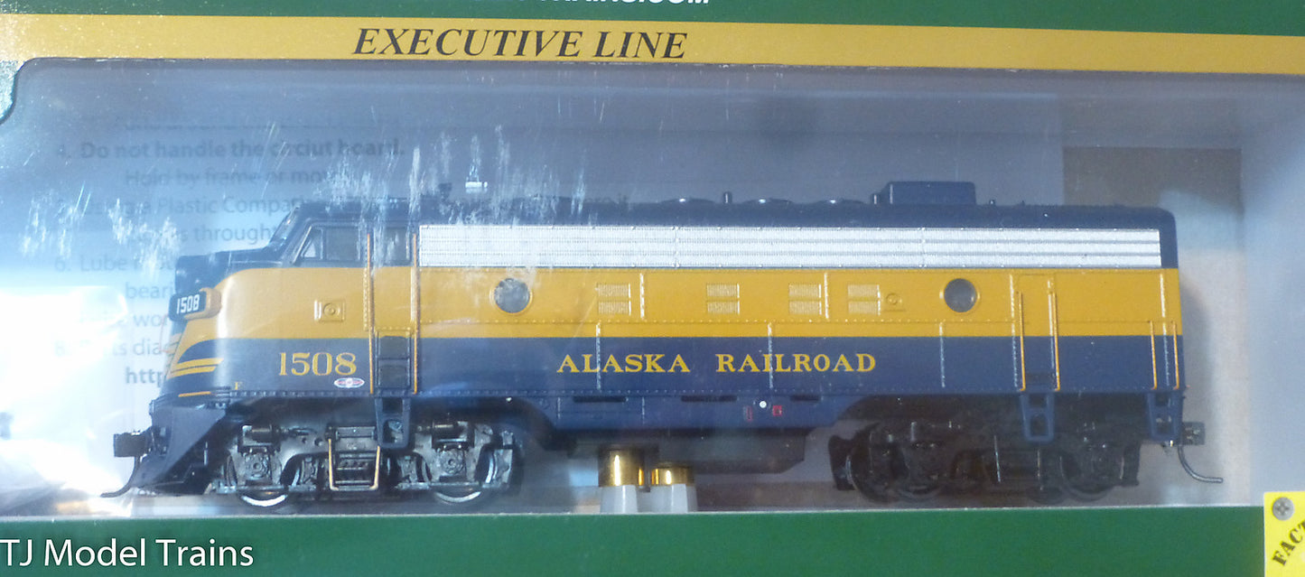 Bowser #24047 (Rd #1508) Alaska F-7A (Executive Line) Locomotive DCC w/Lok Sound