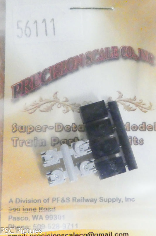Precision Scale O #56111 Electrical Junction Box, EMD Deck Mount (Plastic)