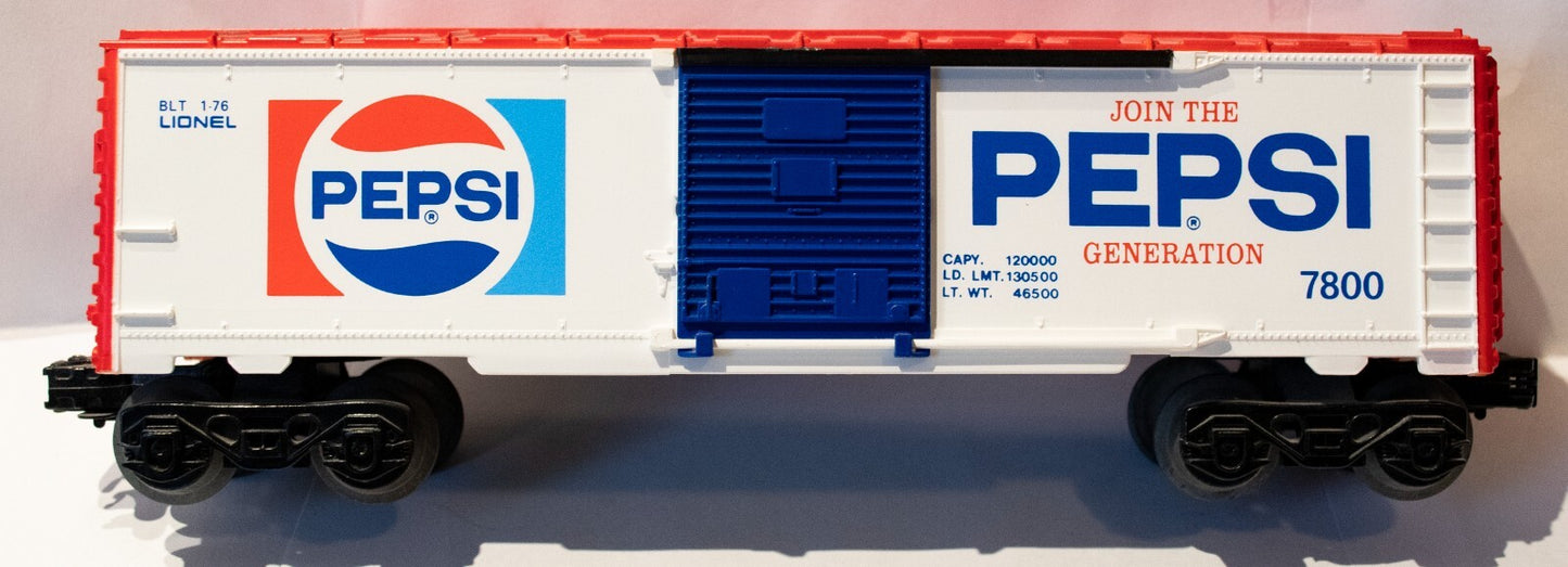 Lionel #6-7800 Pepsi Box Car (Used)