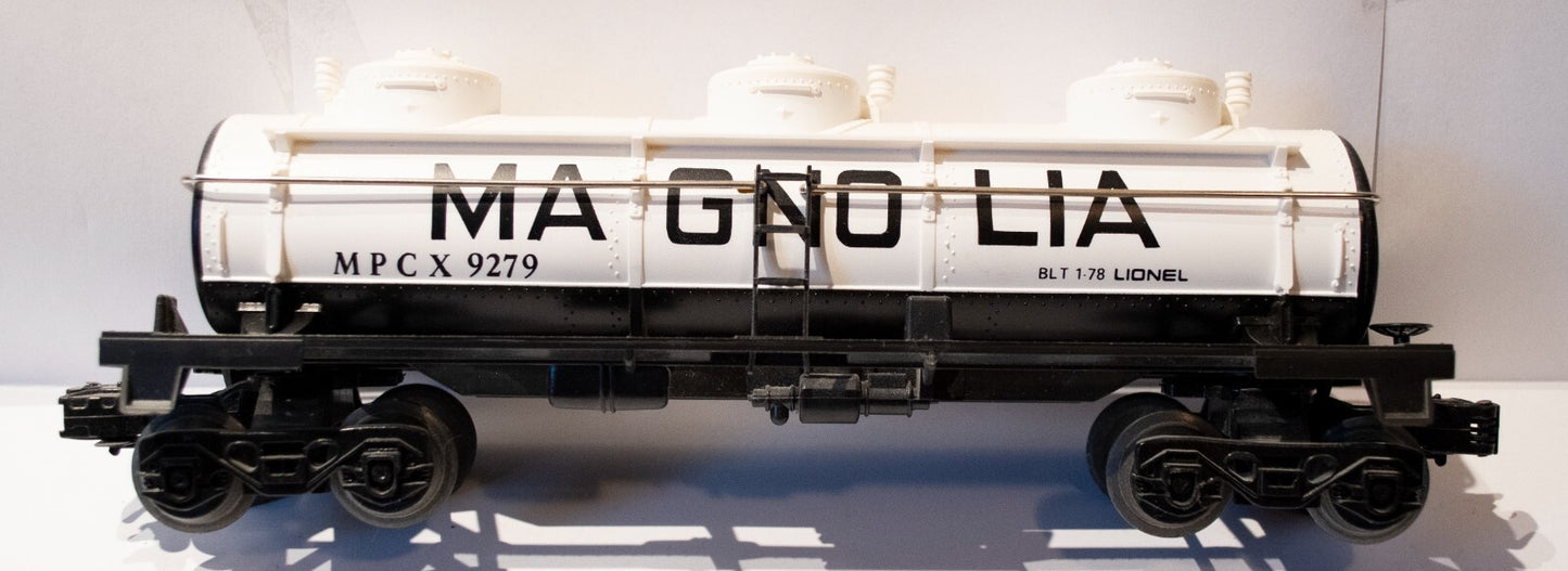 Lionel O Scale  #6-9279 Magnolia 3 Dome Tank Car