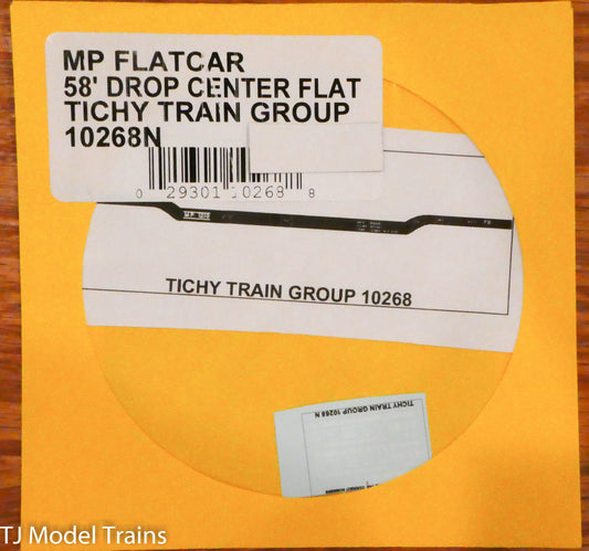 Tichy Train Group Decal #10268N MP 58' Drop Center Flatcar  (Decal)