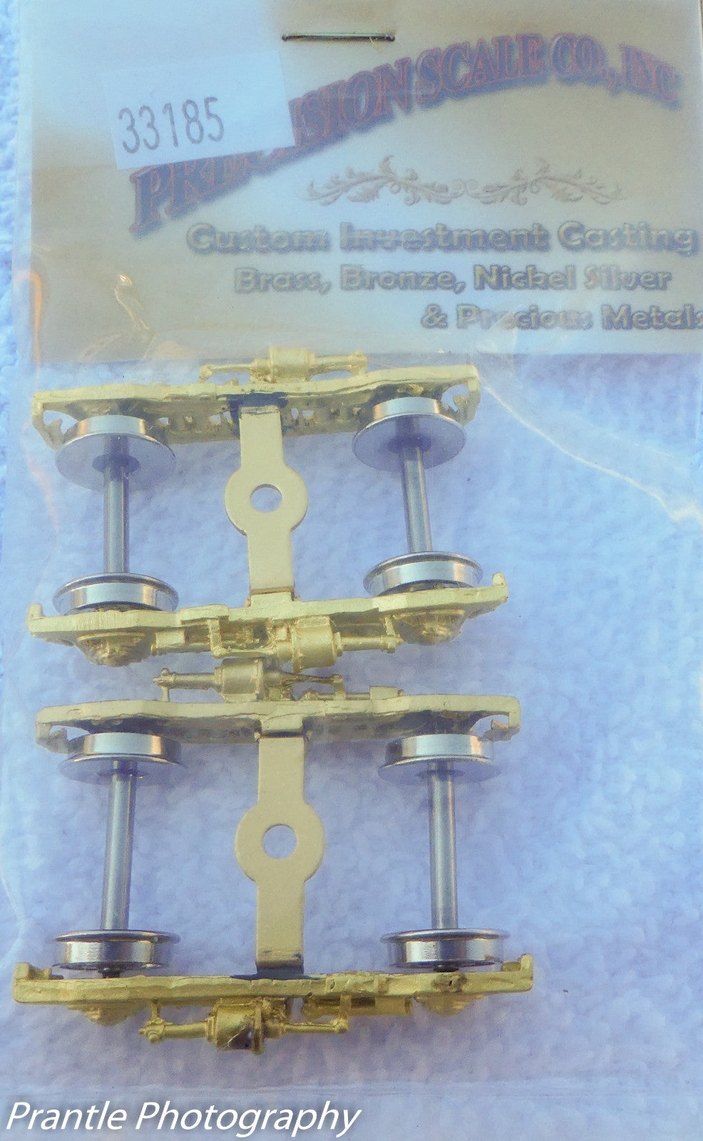 Precision Scale HO #33185 Trucks, Budd Class R-6XR, Clasp Brake Style (Pair)