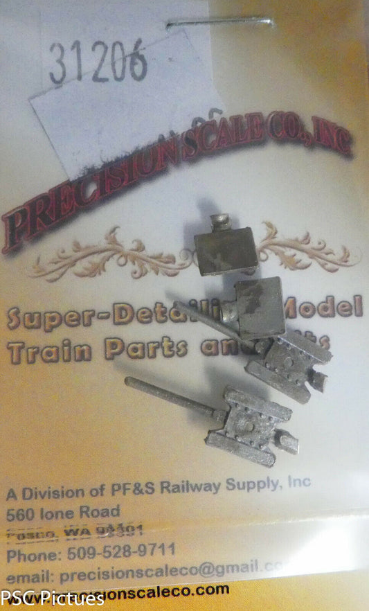 Precision Scale HO #31206 Crossheads, Alligator Type, MDC 0-6-0, for #31193