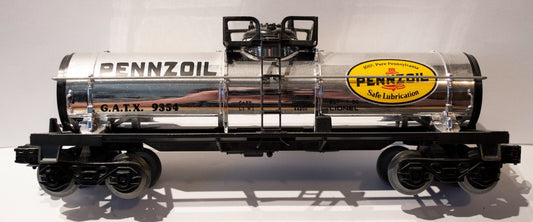 Lionel (#10 No Box) O Scale 9354 Pennzoil Tank Car - 10"