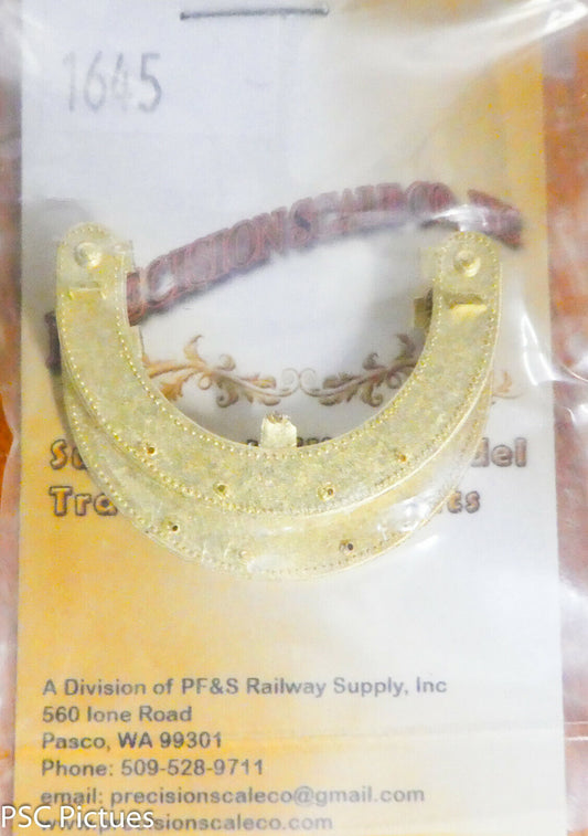 Precision Scale O #1645 Ends for: Saddle Tank (Brass Castings)