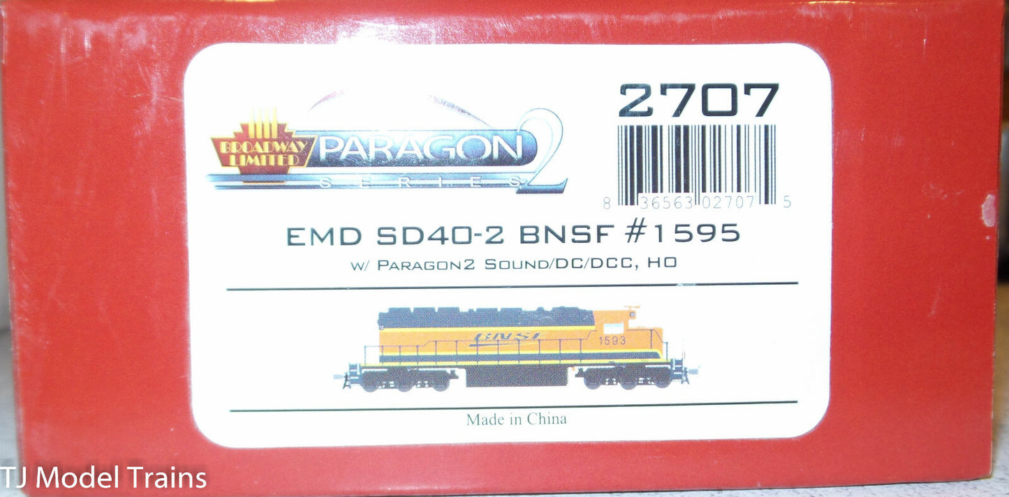 Broadway Limited Pargon 2 Series- BNSF #1595