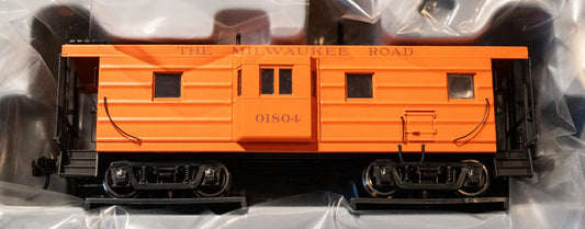 Walthers Proto HO #920-103651 Milwaukee Road Ribside Caboose -- Mlwaukee Road #0