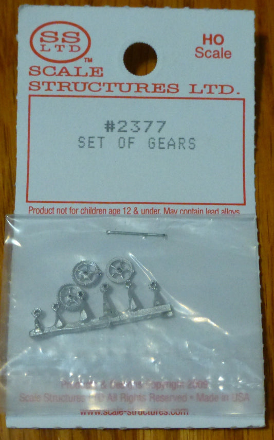 SS Ltd. HO #2377 Set of Gears