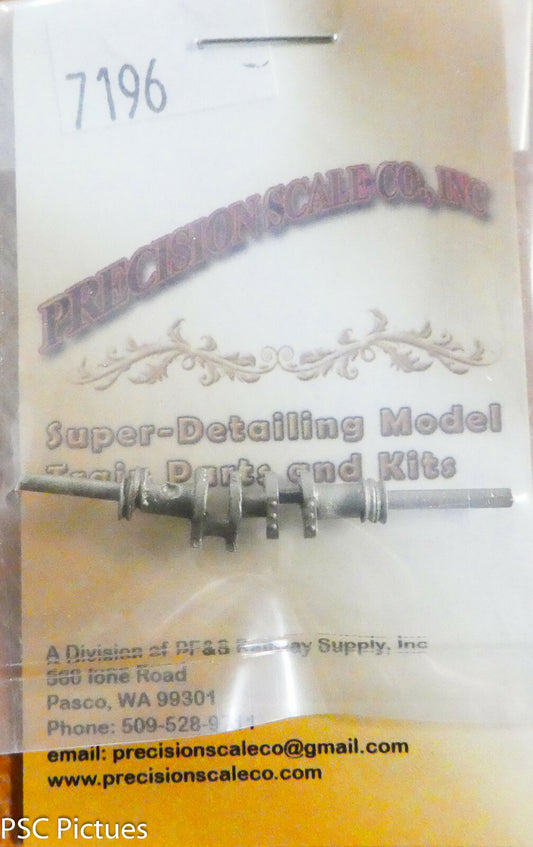 Precision Scale O #7196 Crankshaft Class A Climax (1 in pkg)
