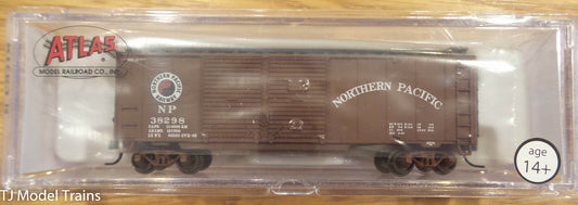 Atlas N #38846 (RD #38298) Northern Pacific TM 40' DD Box Car