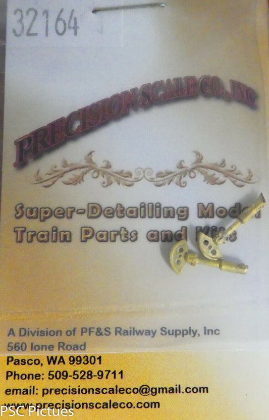 Precision Scale HO #32164 Bearings, Locomotive Triling Truck-to-Frame (Brass)