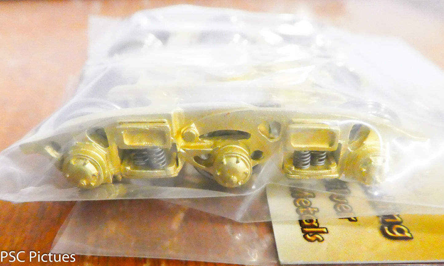 Precision Scale HO #3197.1 Trucks, Heavy Duty, Equalized 6-Wheel Buckeye w/Timki