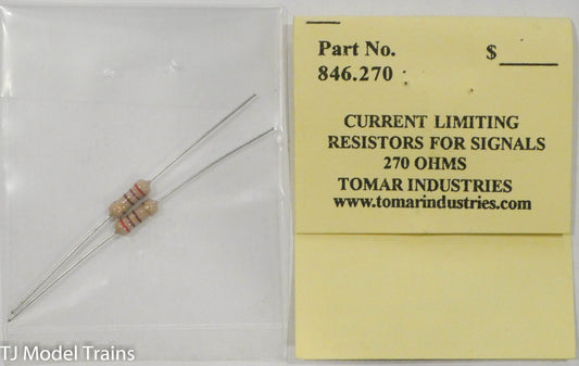 Tomar Industries #846.270 Current Limiting Resistors For Signals (270 OHMS)