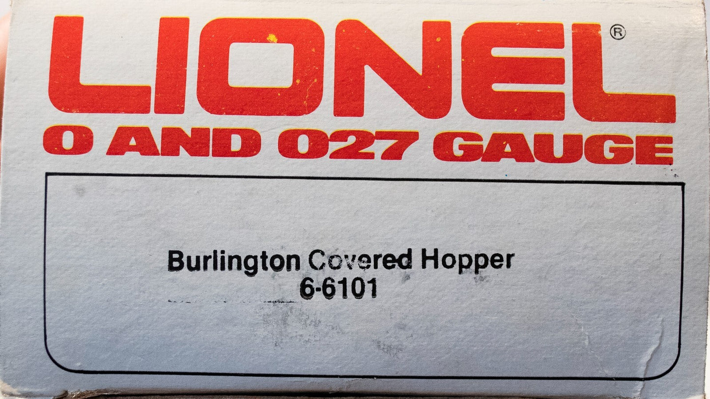Lionel O Scale (Used) #6-6101 Burlington Covered Hopper