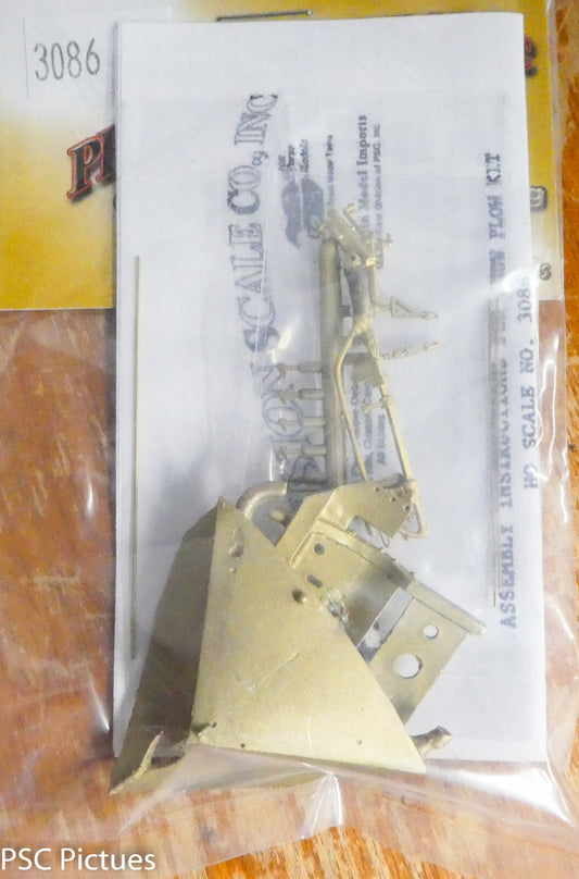 Precision Scale HOn3 #3086 Snow Plow & Pilot Deck, D&RGW K-Series(Brass Casting)