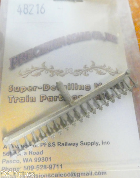 Precision Scale HOSA #48216 Nut-Bolt-Washer, Square .040" (Brass Parts)