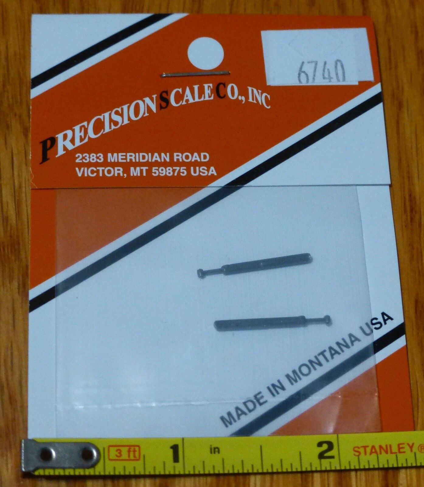 Precision Scale N #6740 Markers, Side Mount Style for: #M-1000, Plastic Parts