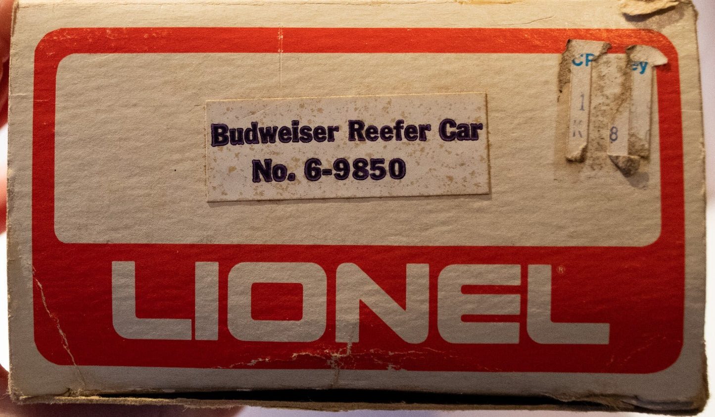 Lionel O Scale  #6-9850 Budweiser Billboard Reefer Car