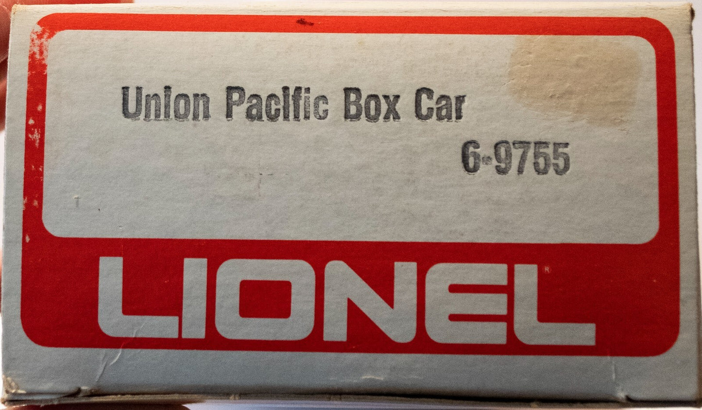 Lionel O Scale (Used) #9755 Union Pacific Boxcar