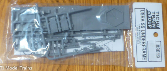Tichy Train Group #3019 Freight Car Underframe -- USRA Single Sheathed Box Car